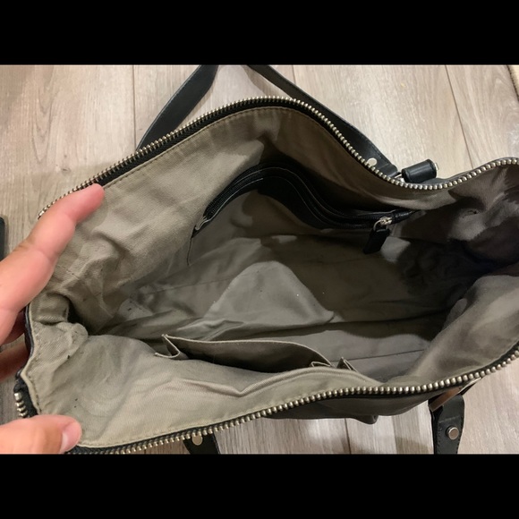 Calvin Klein black leather purse & matching wallet - Picture 2 of 7